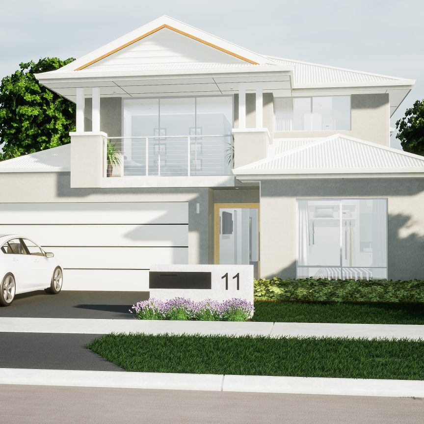 Front Elevation 11 Bathers Prom - Concept (1)